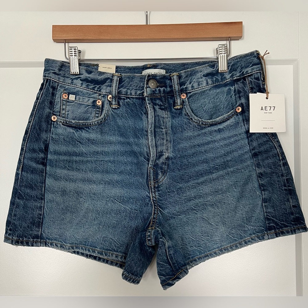 AE77 Premium Baggy Denim Short